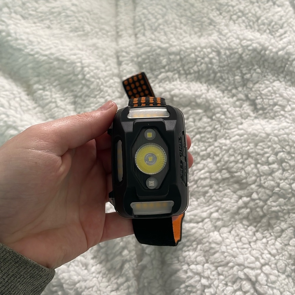 Duracell - 550 Lumens LED Broadview Headlamp IPX8 | 5 Light Modes